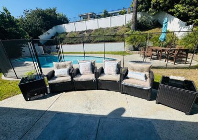 Poolside Patio Seating